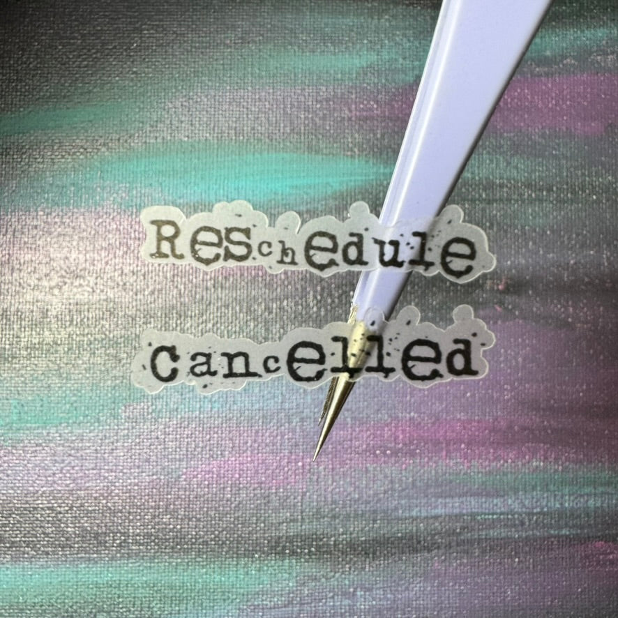 Junked Cancelled/Rescheduled