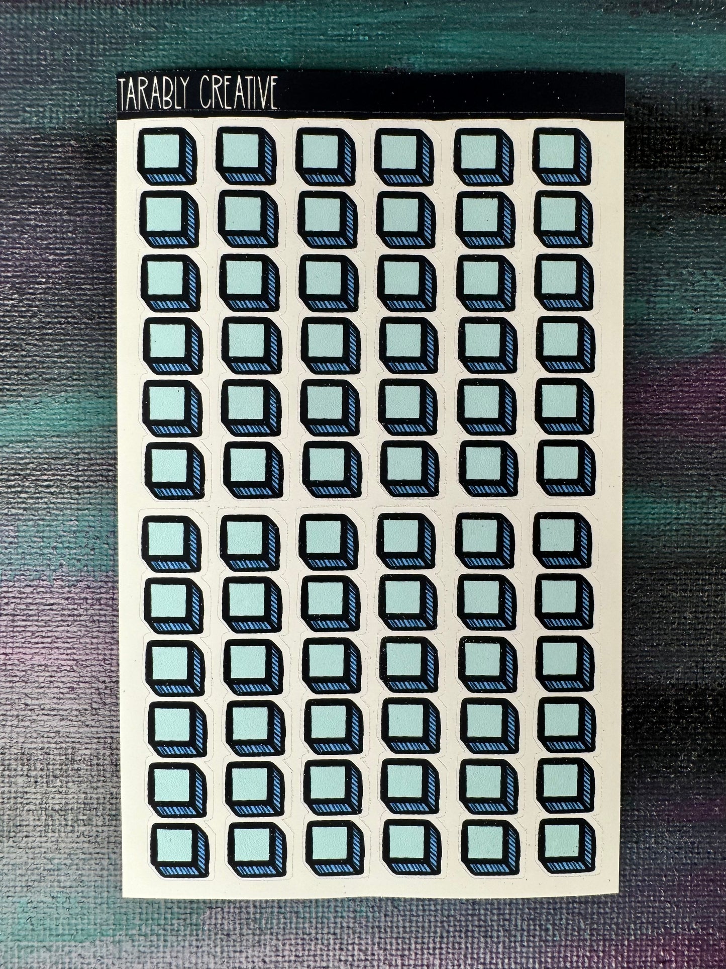 Baby Blue Checkered Pack