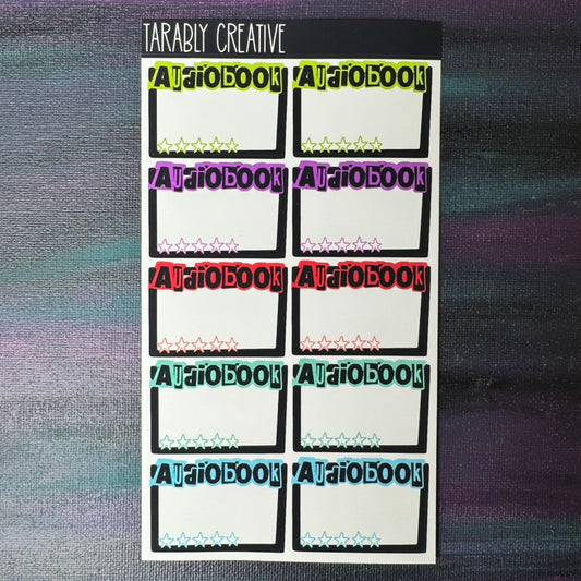 Rainbow AudioBook Trackers