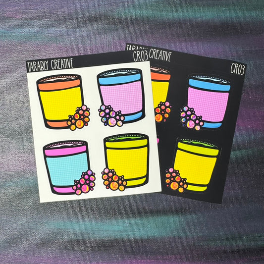 Charged & Ready Bubble Can Boxes