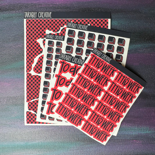 Red Checked Pack