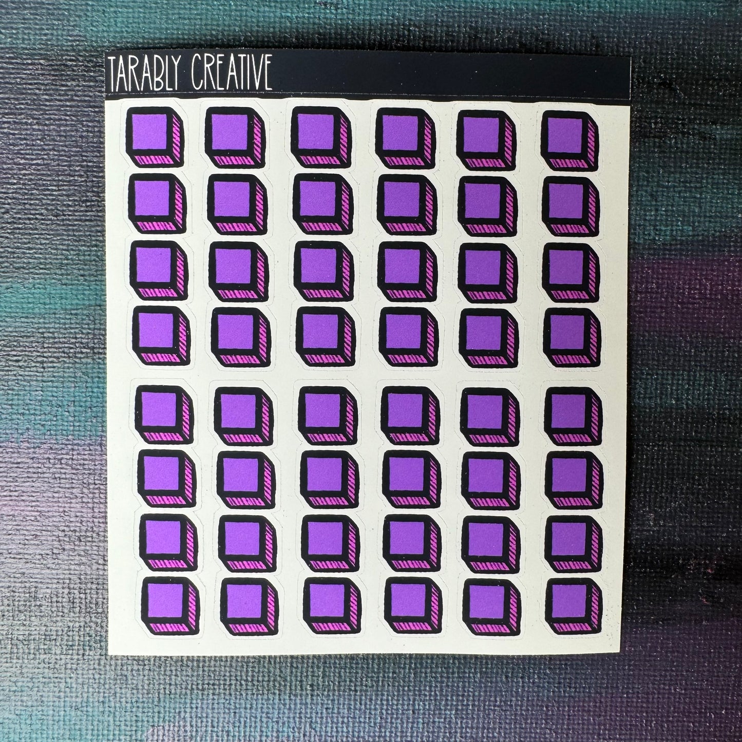 Purple Checked Pack