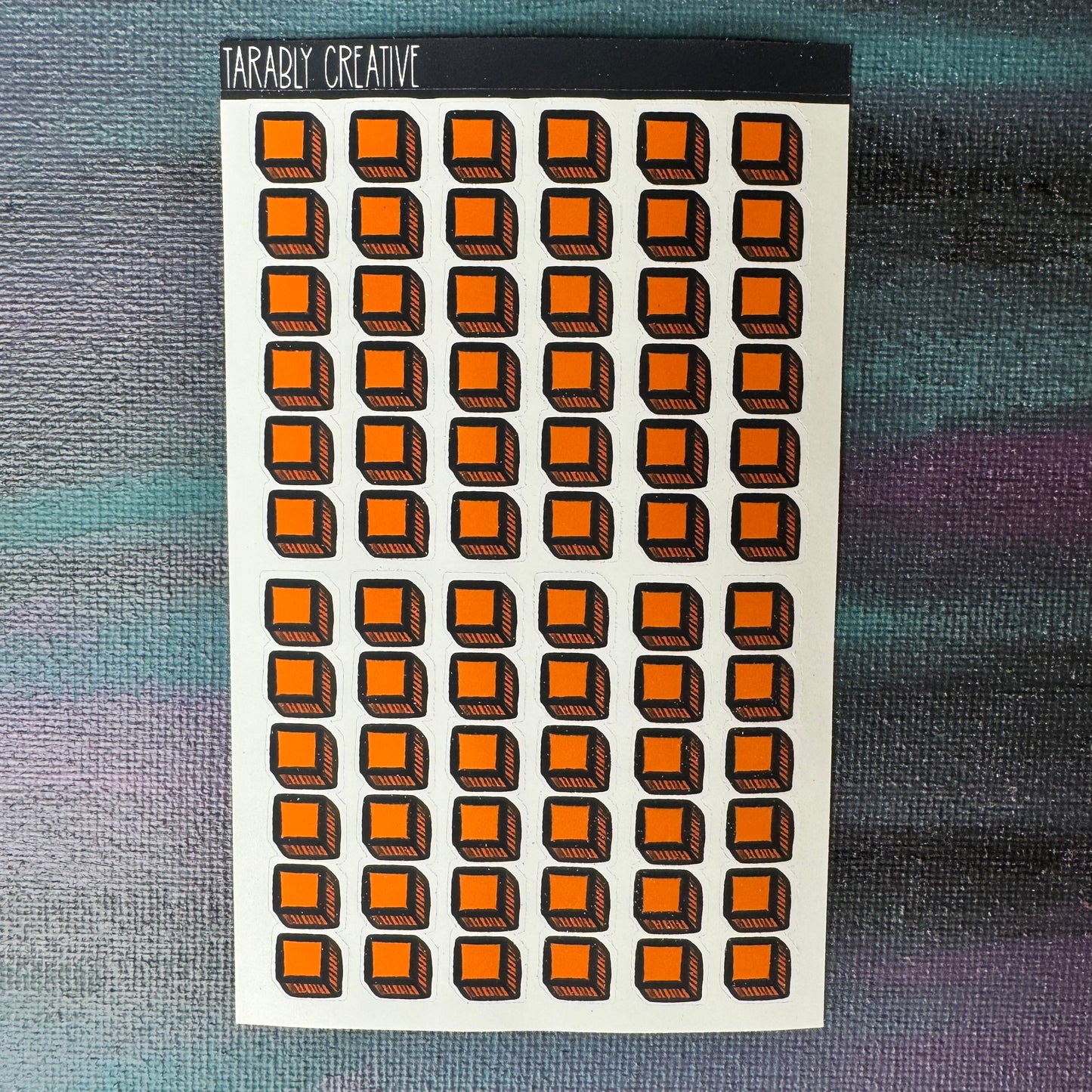 Orange Checked Pack