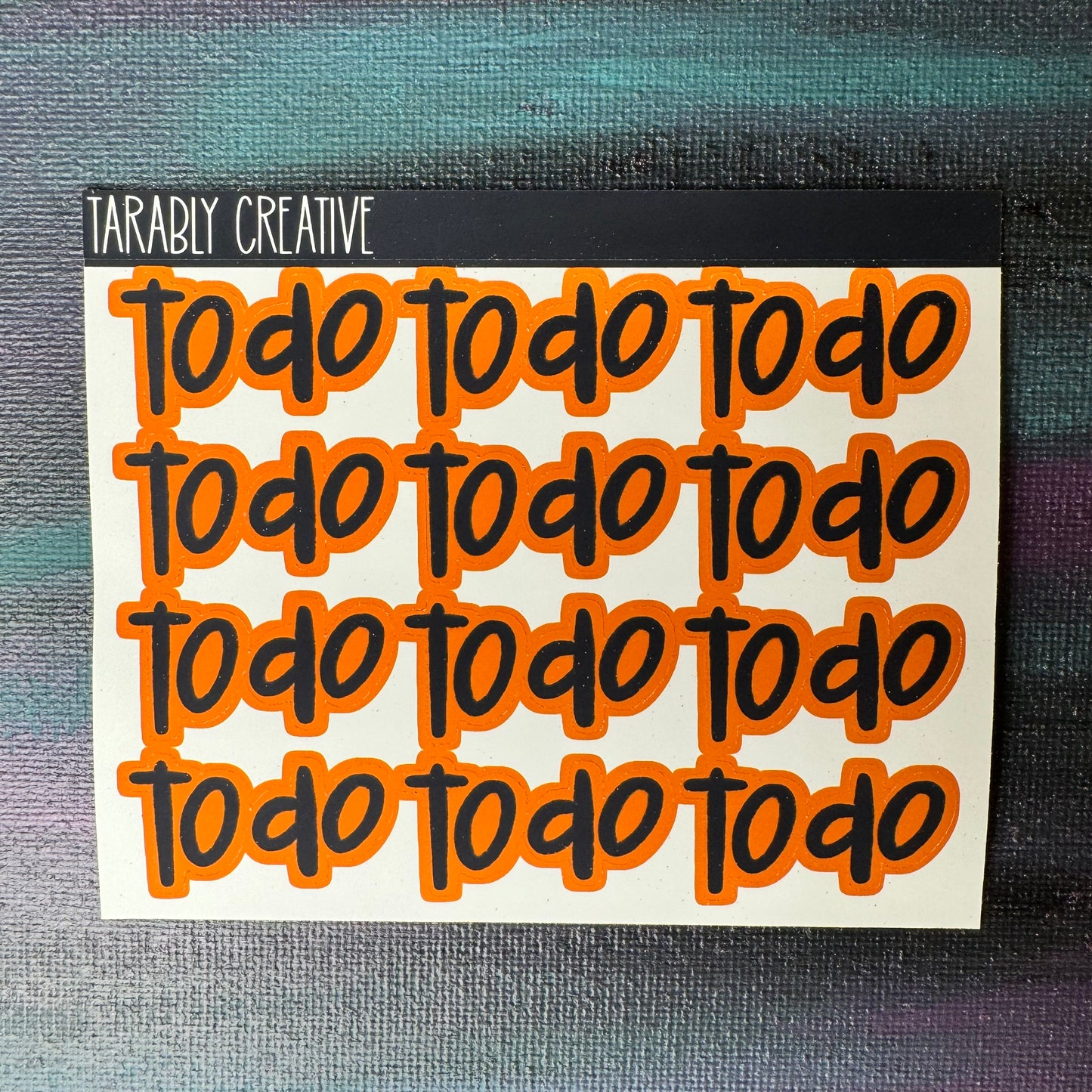 Orange Checked Pack