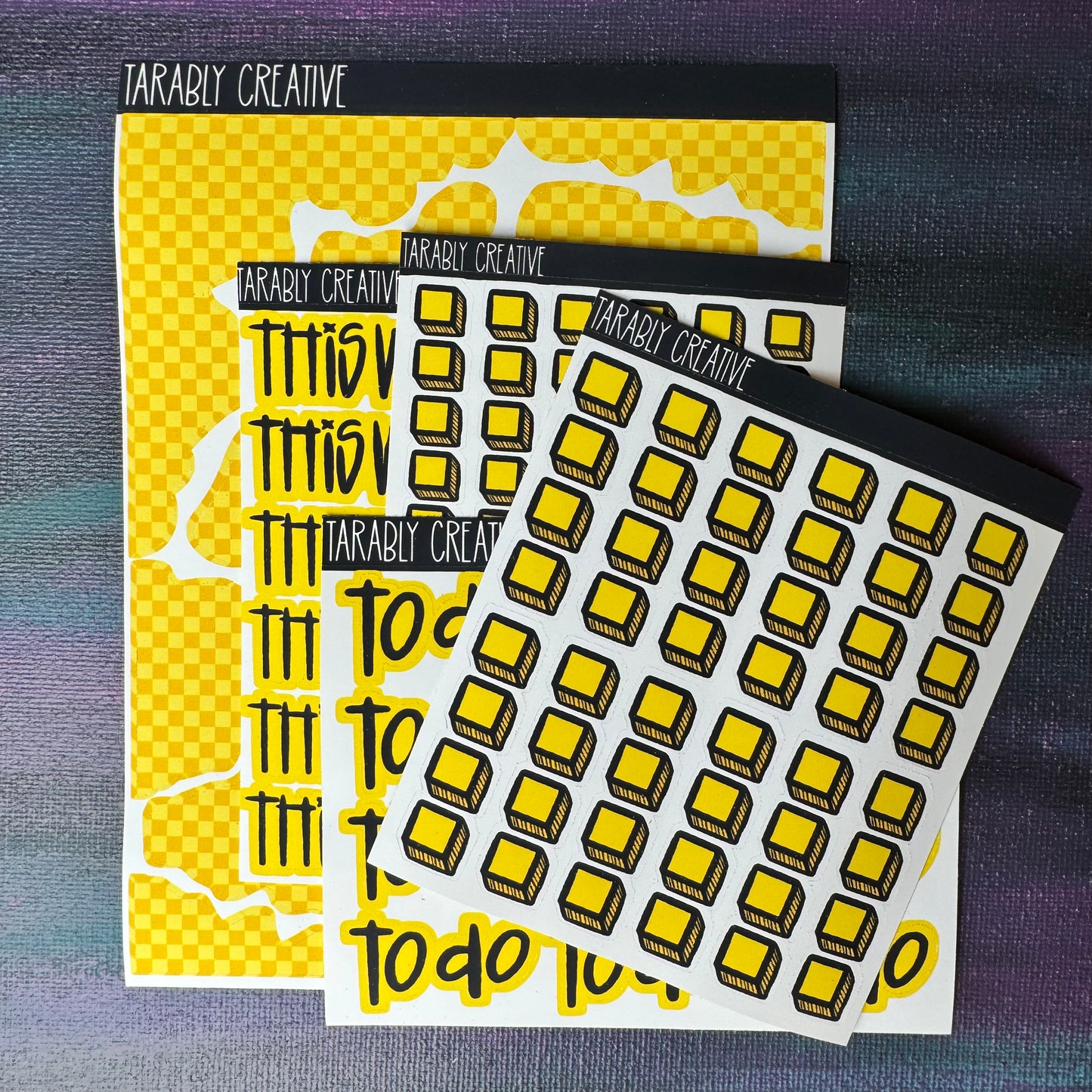 Yellow Checked Pack