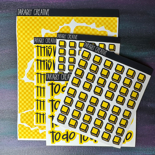 Yellow Checked Pack