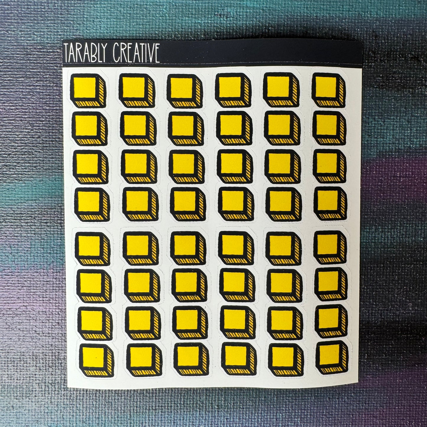 Yellow Checked Pack