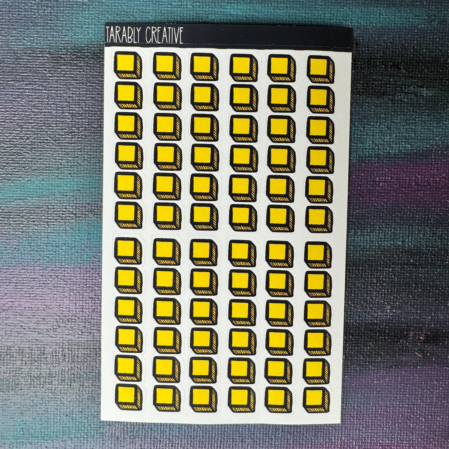 Yellow Checked Pack
