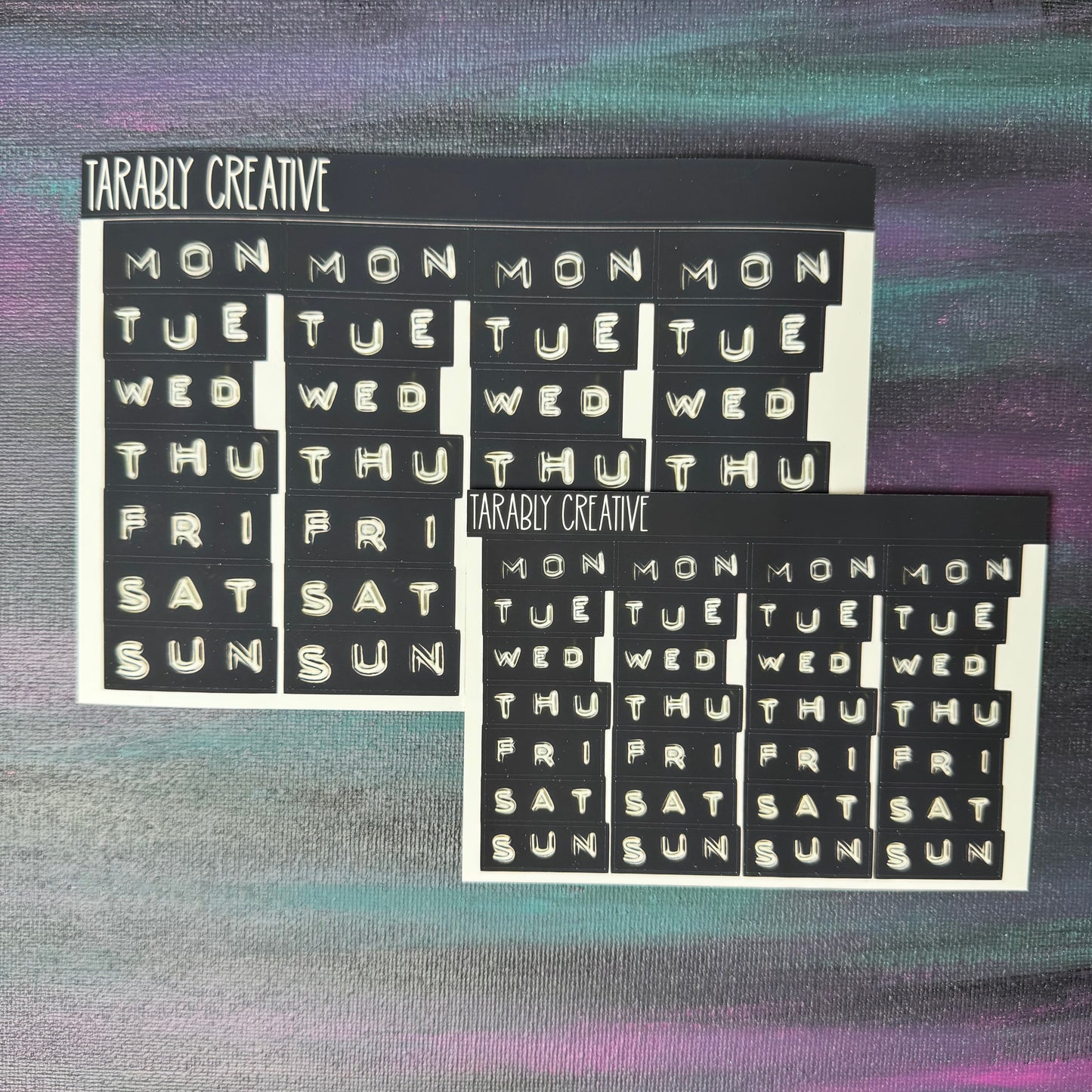 Abbreviated Label Days
