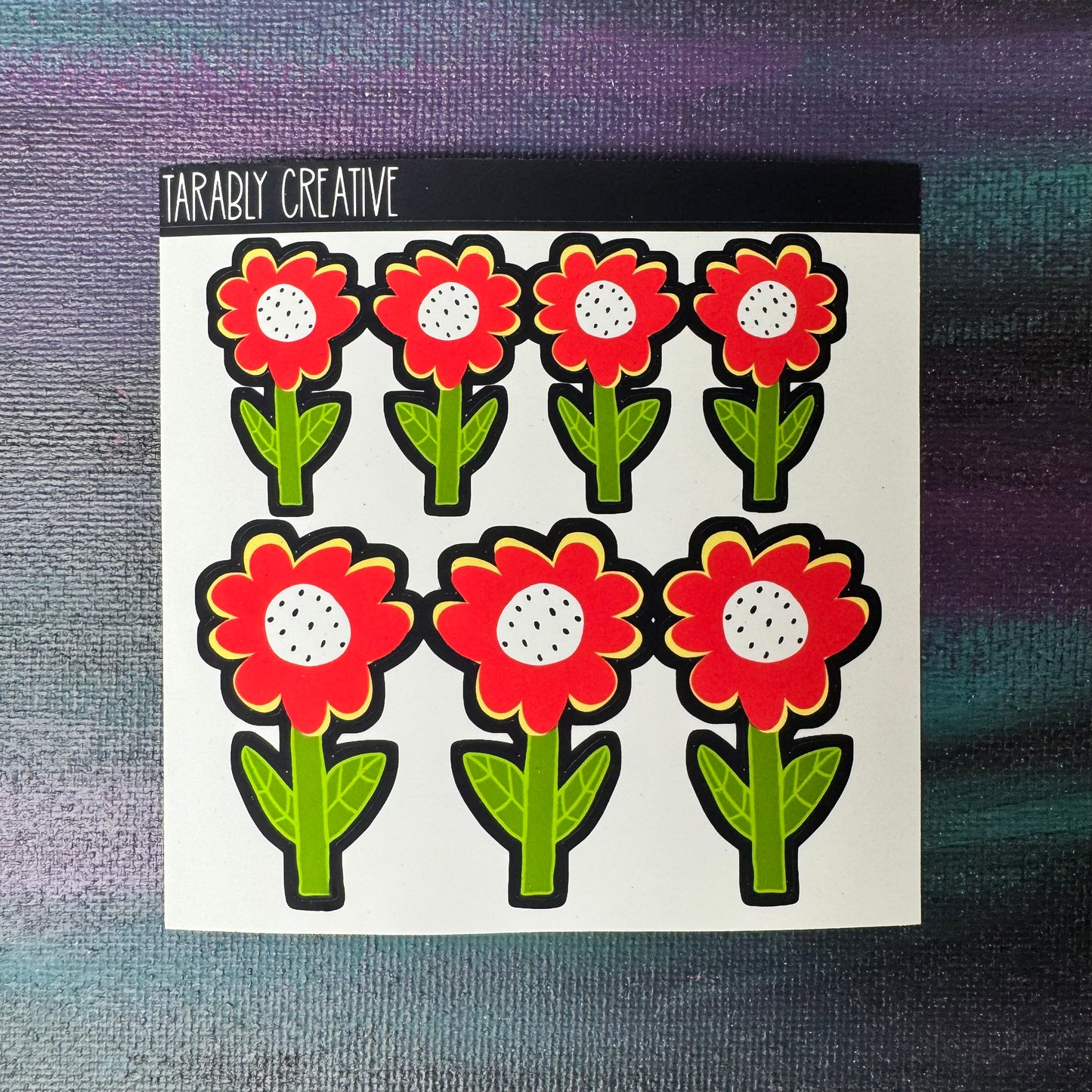 Flower Deco Red