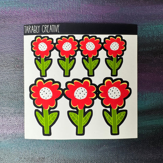 Flower Deco Red