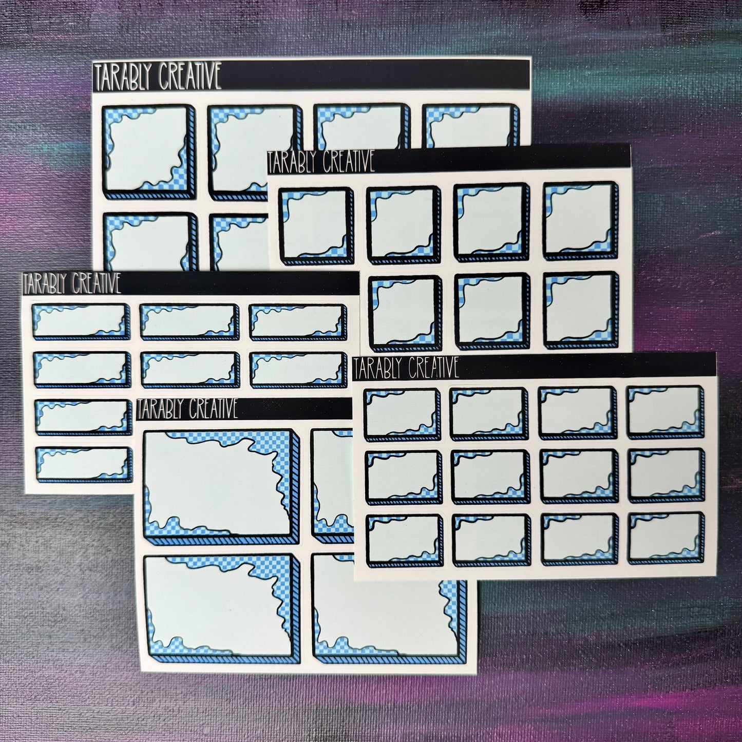Baby Blue Basic Boxes
