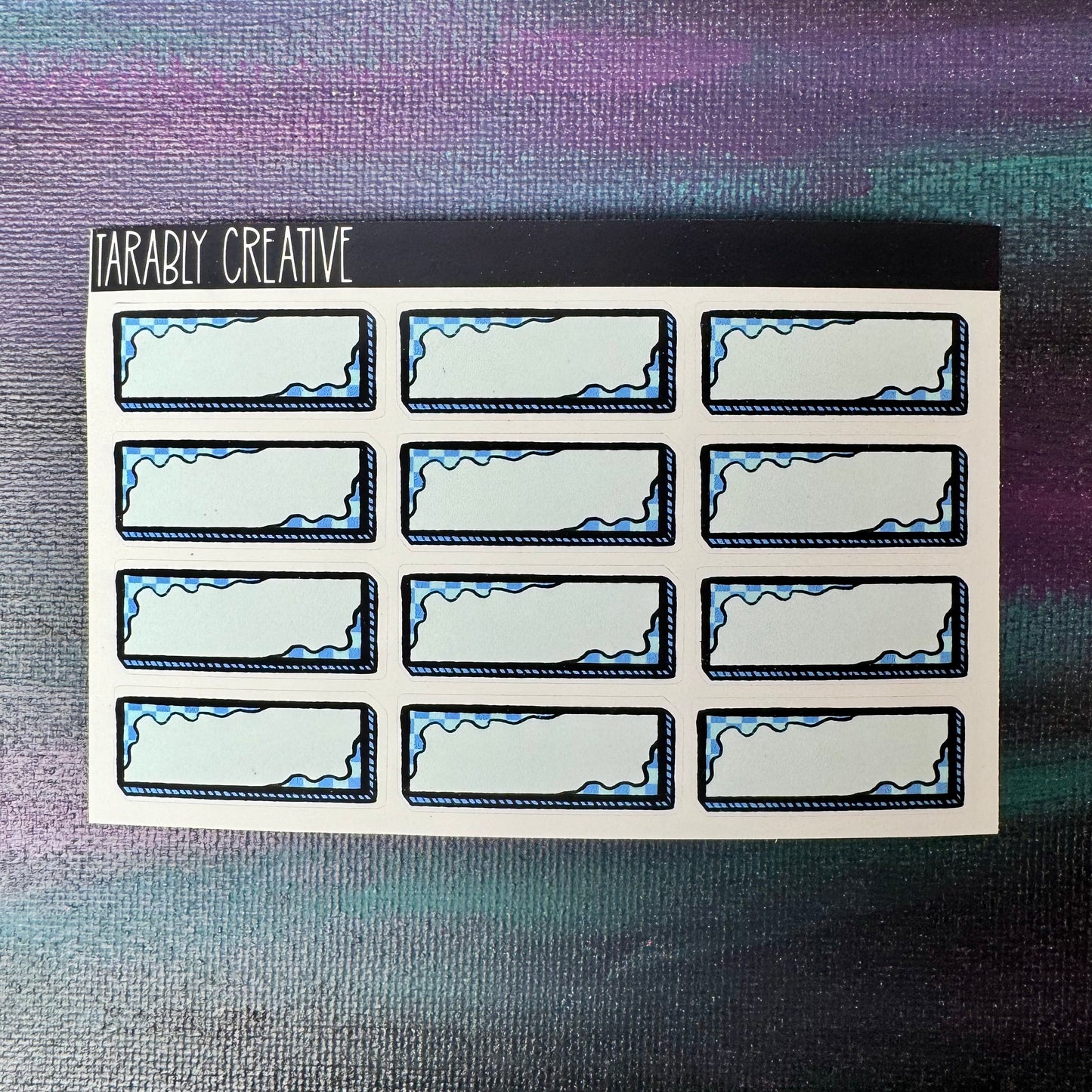Baby Blue Basic Boxes