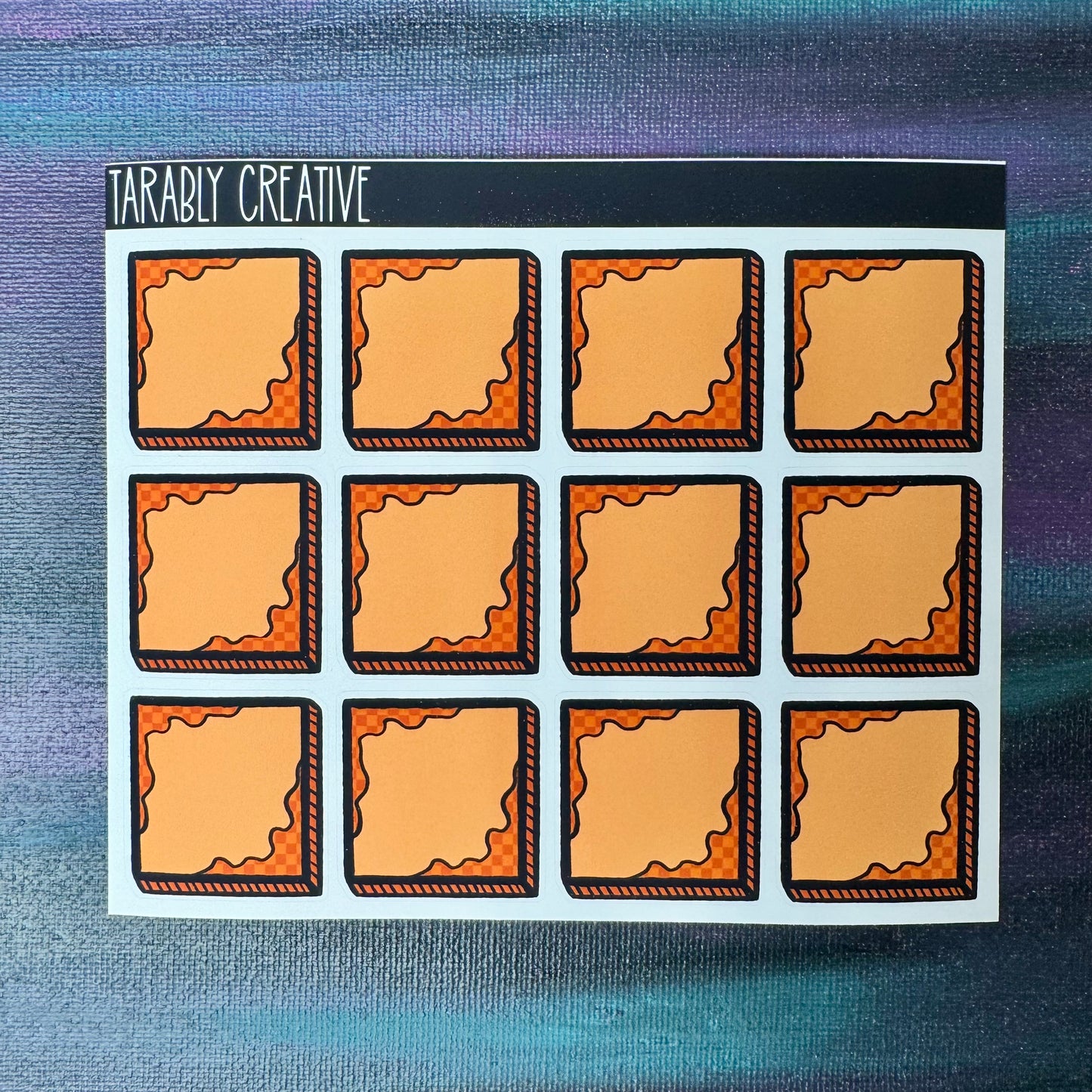 Orange Basic Boxes