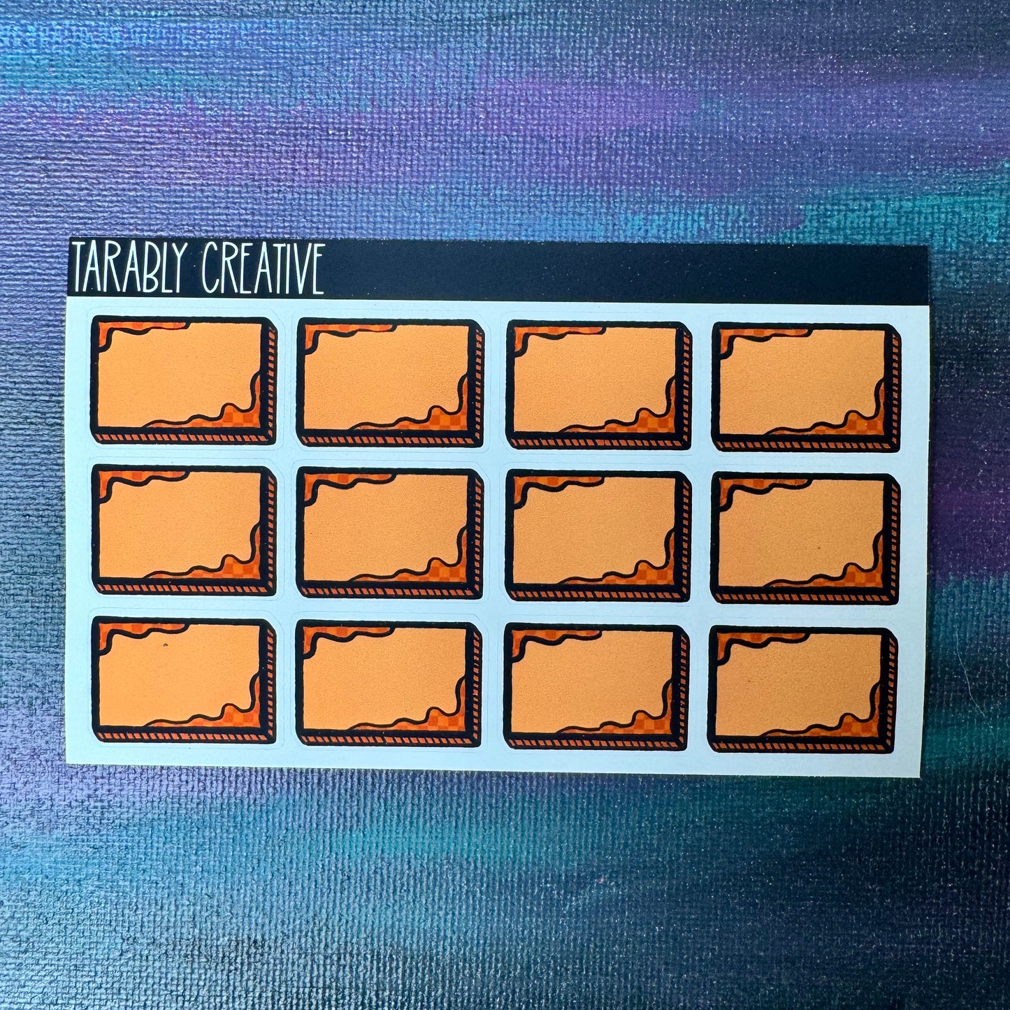 Orange Basic Boxes