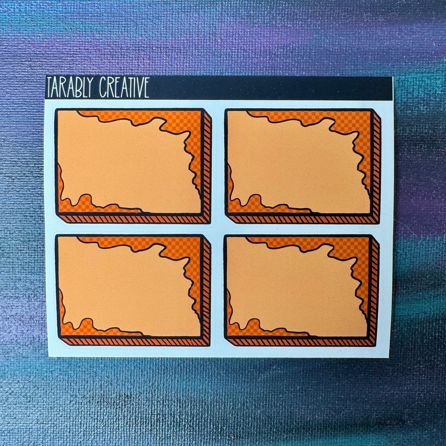 Orange Basic Boxes