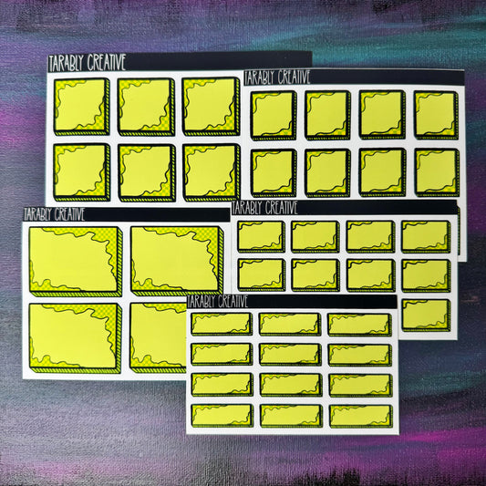 Green Basic Boxes