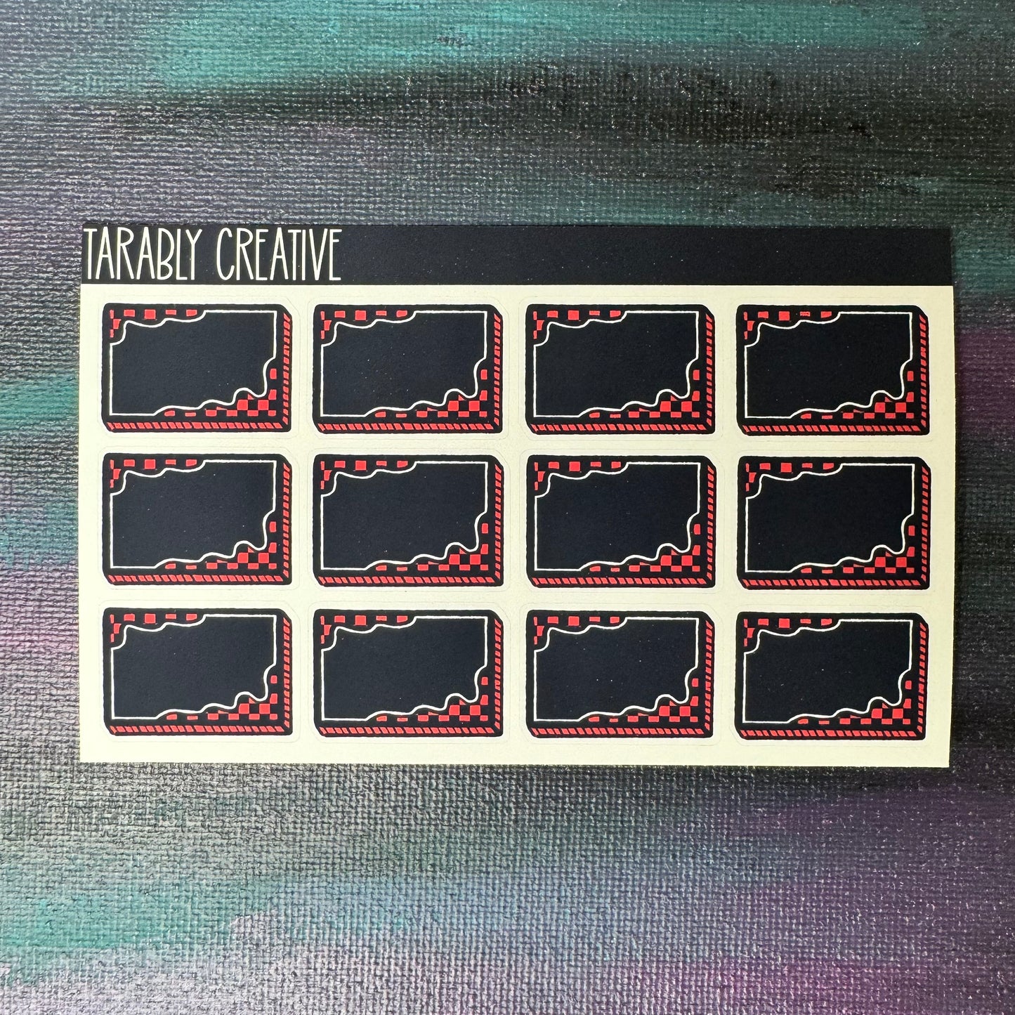 Red Basic Boxes
