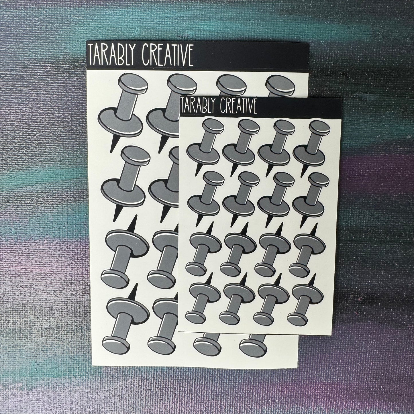 Grey Thumb Tacks