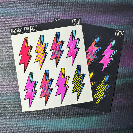 Charged & Ready Lightening Bolts