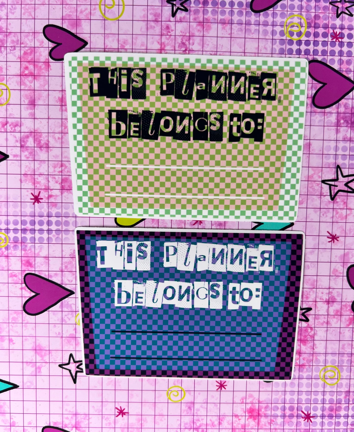 THATS MY PLANNER, IDK YOU!!