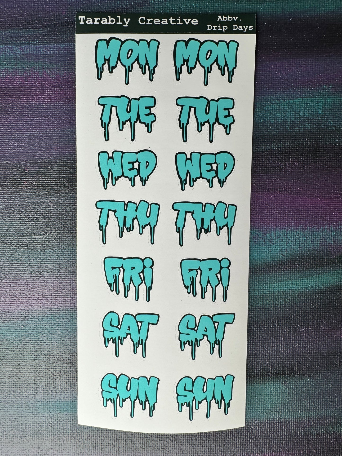 Abbreviated Drip Days