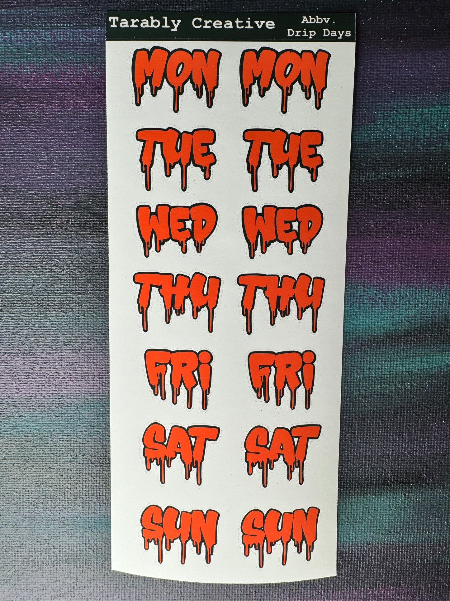 Abbreviated Drip Days