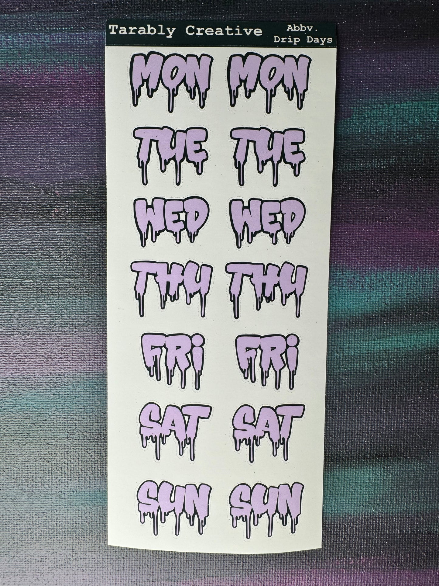 Abbreviated Drip Days