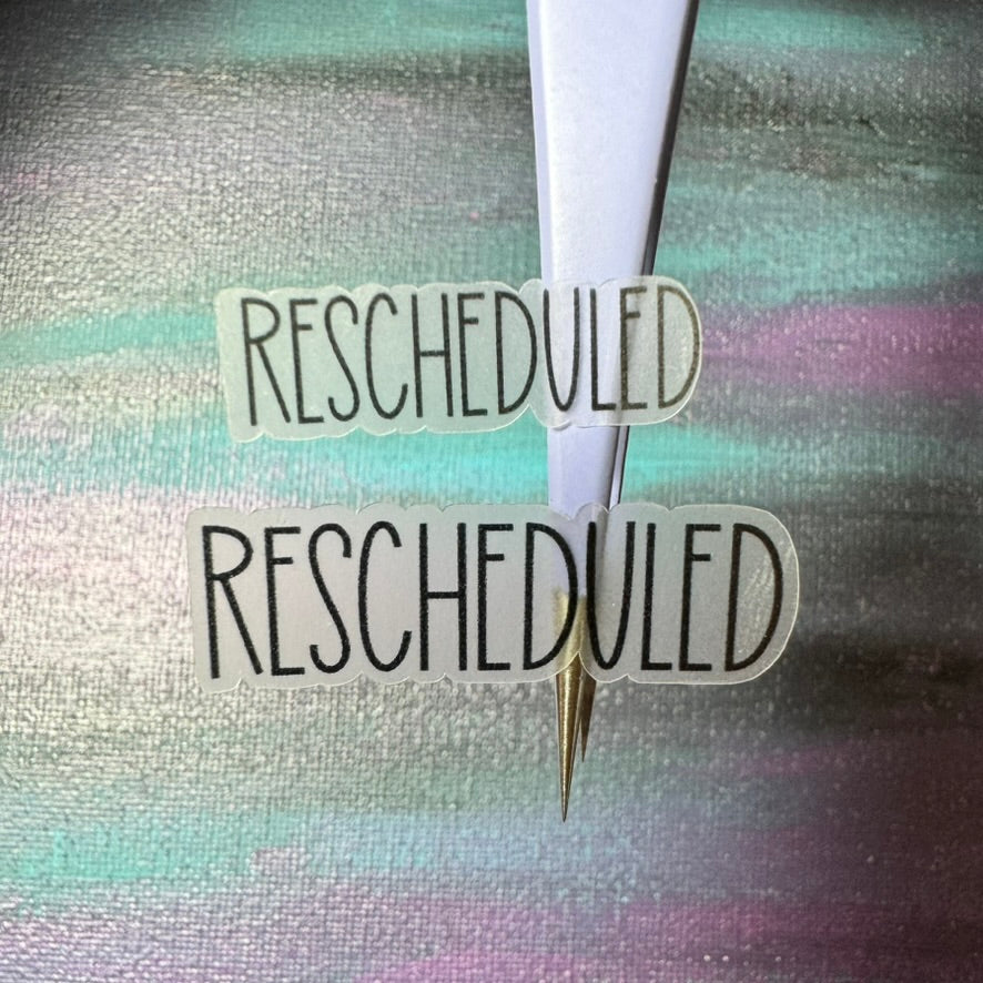 Tarably Styled Cancelled/Rescheduled