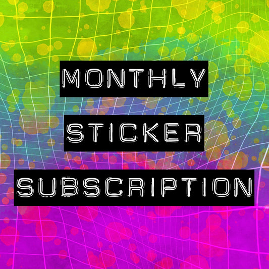 Monthly Sticker Sub